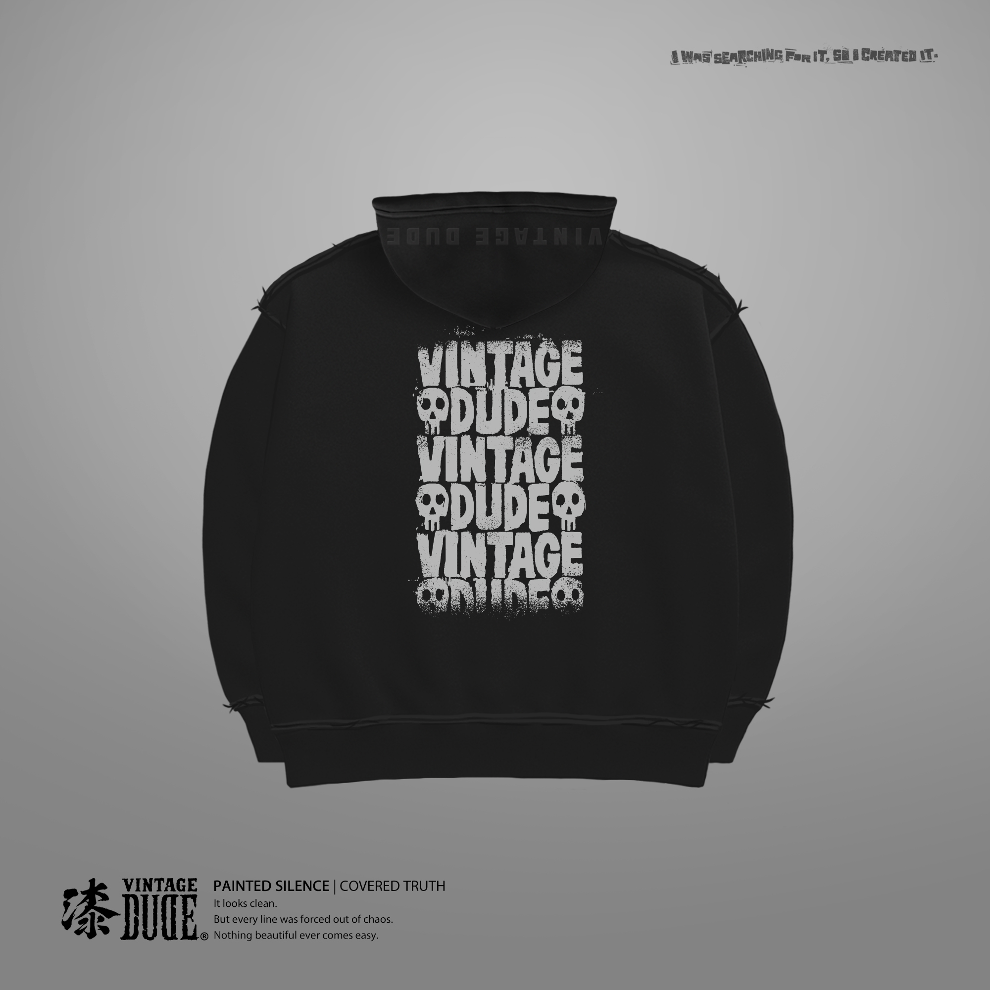 COVERED TRUTH｜Hoodie | oversize 大尺碼男裝