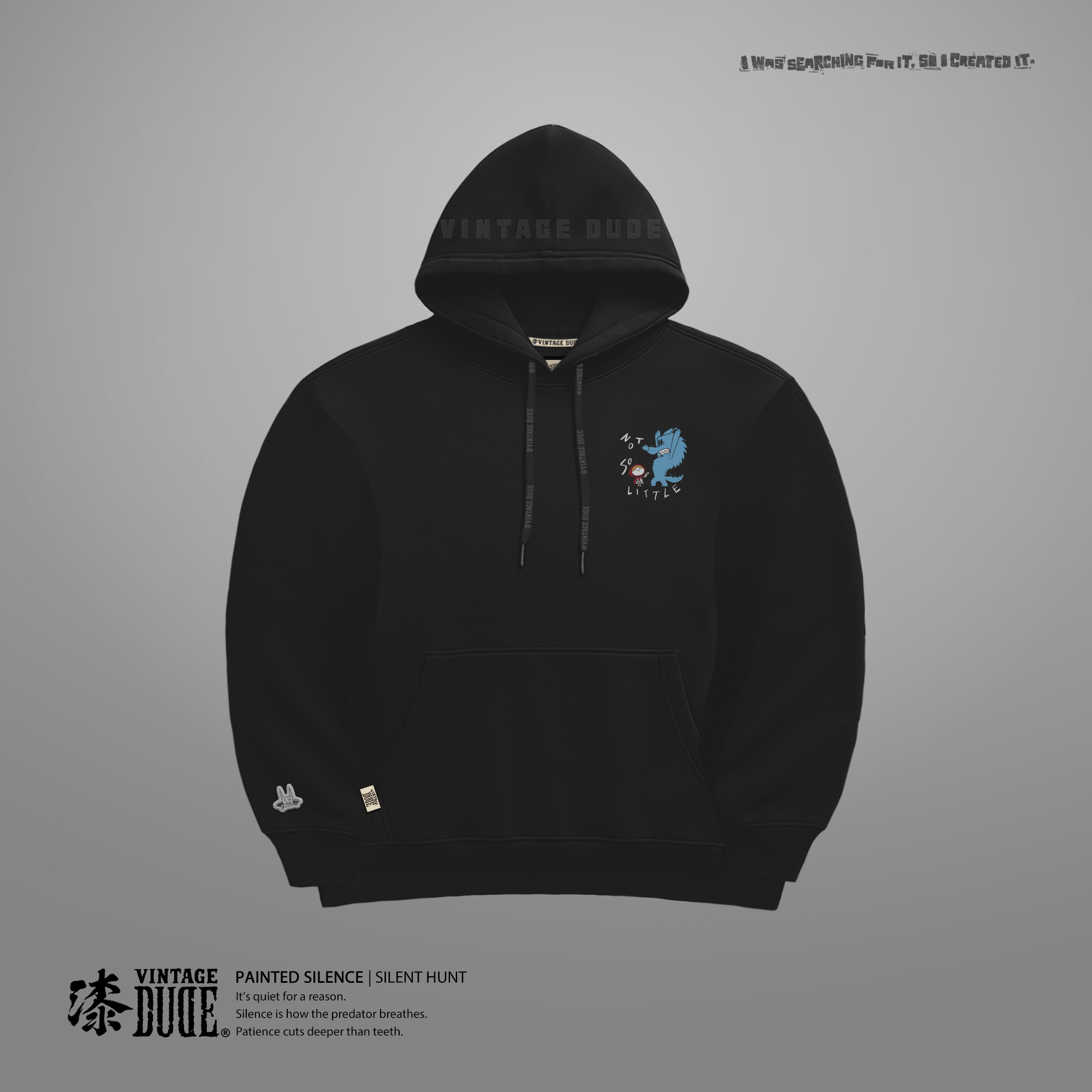 SILENT HUNT｜Hoodie | oversize 大尺碼男裝