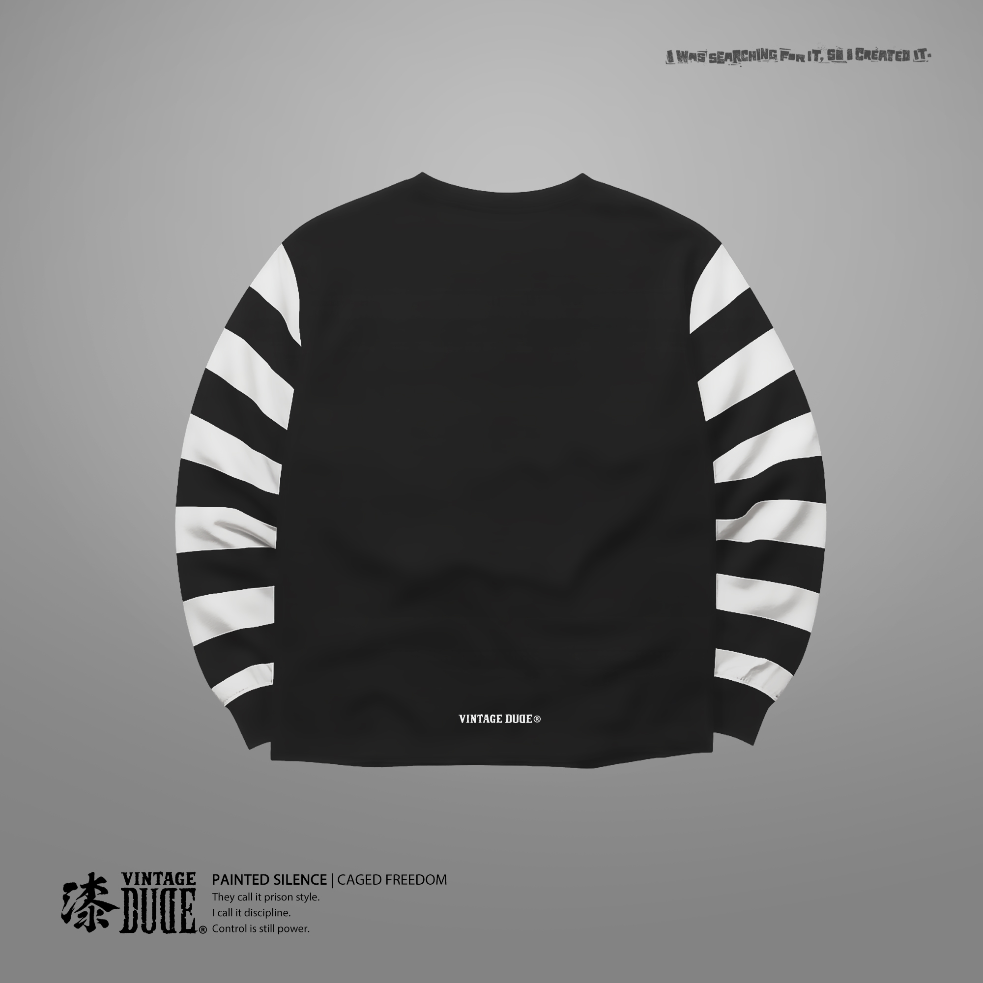 CAGED FREEDOM｜Long-sleeved T-shirt | oversize 大尺碼男裝